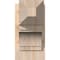 Ekena Millwork Merced Craftsman Smooth Outlooker, Douglas Fir, 7 1/2"W x 14"D x 14"H OUT08X14X14MRC04SDF - alternate 3